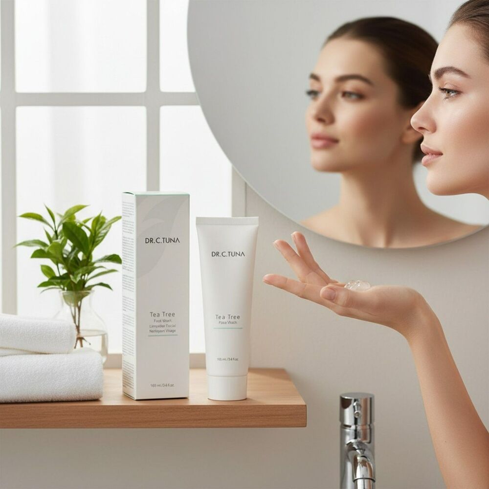 Farmasi Dr C Tuna Tea Tree Face Wash, 225 ml./7.5 fl.oz. Brand New